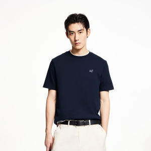 Jack Jones | Simple Plain Embroidery T-Shirt Short Sleeve
