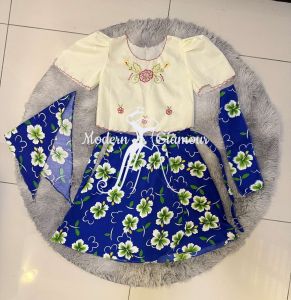 LINGGO NG WIKA PATADYONG KIMONA - SKIRT - SCARF - PANYO KIDS COSTUME