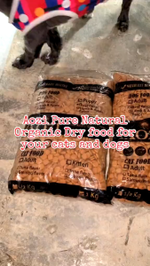 1kg Aozi Organic Dog Dry Food All Stages Adult Puppy Hypoallergenic Formula Lamb Apple Adult Puppy Food