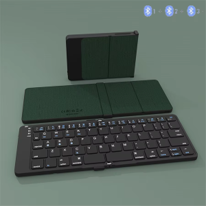 JOMAA | Foldable Bluetooth Keyboard Portable Wireless KeyboardRechargeable Full Size Ultra Slim Folding Keyboard Compatible IOS Android