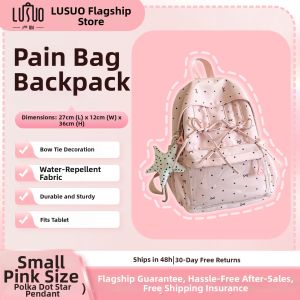 LUSUO | Chic Korean Style Dots Large Capacity Backpack