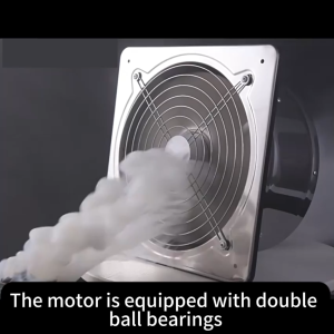 【Ready Stock】Kitchen exhaust fan Ekzos fan dapur masak Exhaust stove Kitchen hood exhaust Stainless steel Powerful