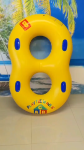 ห่วงยางเป่าลมคู่+มือจับ 150x102CM SY-A2245