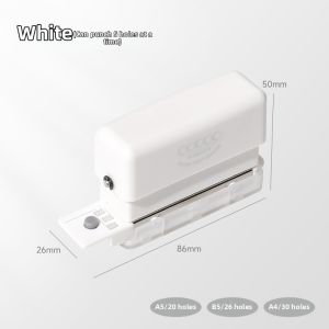 Small Five Hole Loose Leaf Binder Puncher