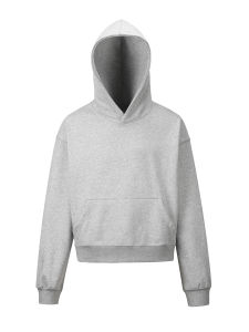 Insane American Retro Cleanfit Short Loose Thickened Mens Grey Hoodie Casual Hat Shirt Jacket Youth Fashion Autumn Warmth