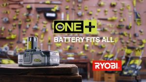 Ryobi One+ แบตเตอรี่ลิเที่ยมไอออน 18 วัตถุ 4 แอมป์ 4A