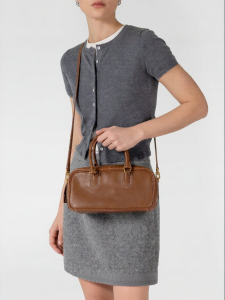 VANESSA HOGAN | Versatile Tostada Style Medium Leather Bag