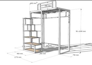 Loft bed customize/helper loft bed /bomb shelter/unity/store room/helper room