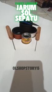 Paket Jarum Sol Komplit: Alat Jahit & Benang Nilon