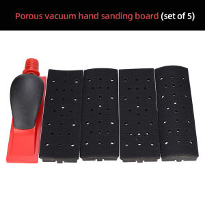 4 in 1 HIFESON 70x198mm Handheld Sanding Block Hand Vacuum Sander 5pcs set Polishing Abrasive Block Manual Grinding Tools