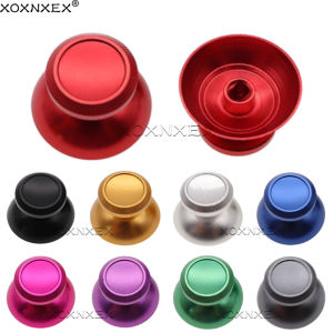 XOXNXEX 2pcs Metal Joystick Grip Cap Analog Thumb Stick Cover for PS4 Xbox One Gamepad Controller Thumbstick Replacement