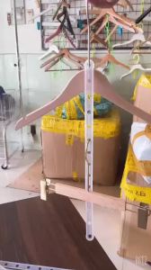 [HCM] 10 Sợi Dây nhựa mix phối đồ dây lạt nhựa treo bộ đồ dành cho cửa hàng thời trang quần áo-CA666