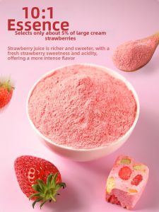 FleurCouleur | Natural Baking Dried Strawberry Fruit Powder
