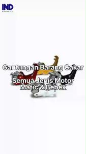 Gantungan-Cantolan-Kaitan-Gantungan Barang Variasi Model Cakar Untuk Semua Jenis Motor Matic & Bebek
