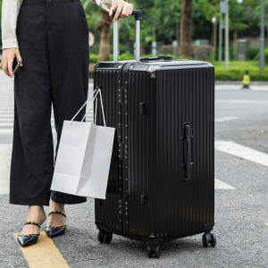 Large Capacity Womens Luggage Carry-On Suitcase with Cup Holder 2025 Model Durable Travel Bag with Universal Wheels And Password Lock