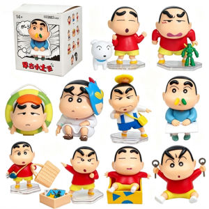52TOYS | Crayon Shin‑Chan Potato Series Blind Box Action Figure Surprise Mystery Box Toy Decoration Ornament Ideal Birthday Holiday Gift
