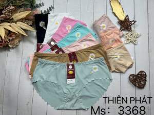 Combo 10 quần đủ màu freesize thun lạnh không viền hoa cúc nhí 3368