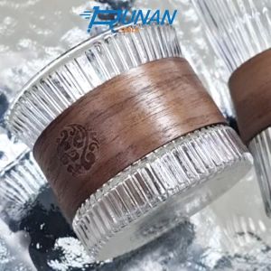 Gelas Kaca Handle Kayu - Japanese Tea Glass Gelas Minum Kopi Teh Unik