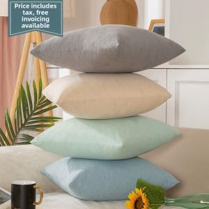 ZHIZHOU | Pure Cotton and Linen Nordic Pillow Cover