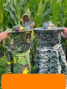 Bộ Áo Liền Mũ Nuôi OngBắt Ong Tránh Bị Đốt