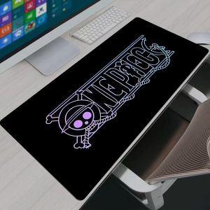 Bandai | Mouse Pad Computer Laptop Keyboard Mouse Mat Japan Game Anime One Piece Logo Large Mousepad Keyboards Gamers Decoracion Desk Mat