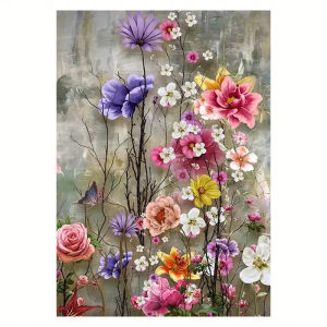 Jigsaw Puzzle 500/1000/1200/2000PCS Abstract Floral Tree Scene Brain Teaser Calming Activity Decor Gift