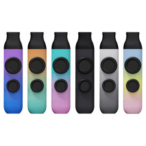 Kazoo kép tone lỗ da-cảm giác kazoos với 10 sáo màng thay thế ống ngậm và dây buộc gradient đầy màu sắc Kazoo