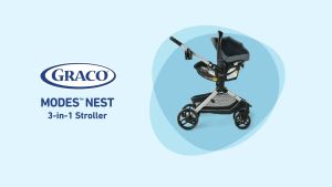 รถเข็นเด็ก Graco Modes Nest W Snugride 35-Sullivan พร้อมตะกร้าหิ้ว