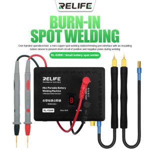 RELIFE RL-936W Mini Portable Battery Spot Welder for Mobile Phone Maintenance Multi-purpose Small Burn-in Welding Machine