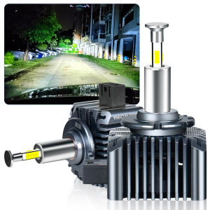 Integrated Copper Pillar Thermal Conductive LED Headlight Bulbs D1S D2S D3S D4S D5S Play and Play for Car Headlamp Lighting