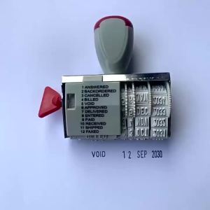 Office Stamp Date Stamp Dater Stamp Paid Stamp 12 Common Phrases SHIPPED RECEIVED CHECKED Stamp