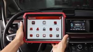 ANCEL DS700 Elite Topology Mapping Obd2 Diagnostic Tool IMMO Matching Ecu Programming Bi-Directional Control Obd2 Scanner Full System Wifi Wireless Diagnosis Tool Support 40+ Ecu Reset Functions 2024 Free Update