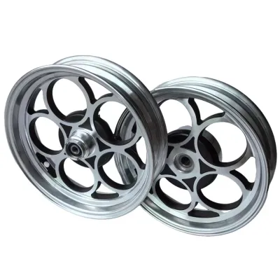 Vành nhôm đúc 10 inch cho xe ga Yamaha 100cc Honda DIO 50cc và các dòng xe máy 125cc