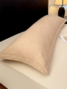 Túi Đựng Gối Dài Bằng Vải Lanh Polyester 12m 15m 18m Túi Đựng Gối Dài Cho Cặp Đôi Túi Đựng Gối Lông Vũ Dài