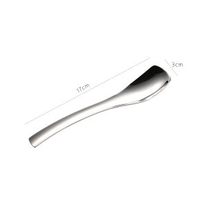 YUANSHANZHU | Stainless Steel Small Dessert Spoon