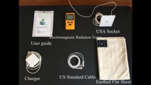 LHMall Grounding Sheet Earthing 193*203 CM - Organic Cotton and Silver Fiber Earthing Sheet Improve Sleep Grey