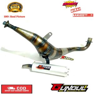 knalpot yamaha f1zr model BM Power fizr f1z force1 untuk harian dan road race suara garing