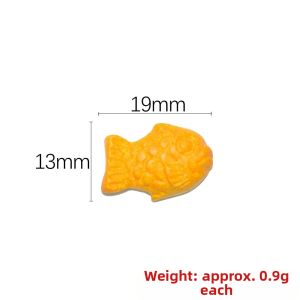Miniature Food Accessory Simulation Fish Biscuit