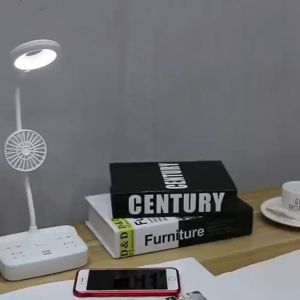 USB extension cord Multifunctional LED desk lamp socket Keimav