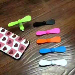 Musim Panas Pakai Kipas Angin Mini Colokan Ke HP Model V8 Micro