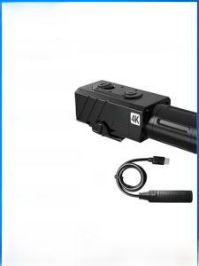 RunCam ScopeCam 2 กล้องบันทึกเส้นทางทหารระดับสูง 4K กล้องบันทึกวิดีโอกระสุนแบบกันน้ำ เปลือกโลหะ ชิ้นส่วนอัพเกรดรถ RC