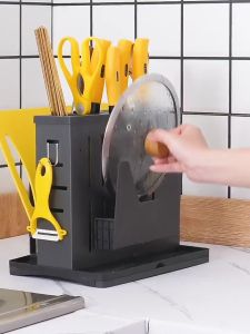 ที่เสียบ มี ถูกสอดคล้อง ถูกที่ใส่ ถูกเก็บช้อนส้อม ถูกวางฝาหม้อ มีที่ระบายน้ำ ถูกวางตะเกียบ จัดเก็บห้องครัว สามารถจัดเก็บอเนกประสงค์