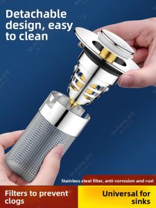 SUNINLIFE | Water Basin Drain Plug Overflow Filter Overflow Spring Core
