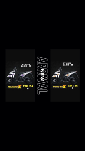 Sticker Striping Premium Variasi Lis Motor Vario Led 125 Desain Simpel VAR 15A Premium