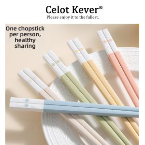 Dishwasher Safe Anti-bacterial Mold-resistant Heat Resistant Alloy Chopsticks