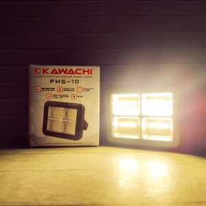 KAWACHI LAMPU EMERGENCY LED SOROT SOLAR PANEL LAMP FHS-10 10 WATT IP66 BAGUS BERKUALITAS