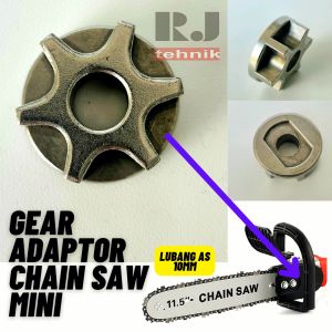 Gear Adaptor Adapter Chain Saw Gerinda Mini Converter Gir Part M10