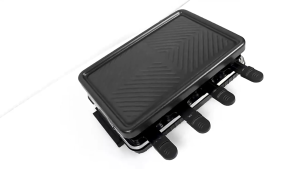 An LAN MALL【Local Shipment】Electric BBQ Grill Table Grill Electric BBQ Grill Removable Non-Stick Surface Temperature Control 1300W Smokeless