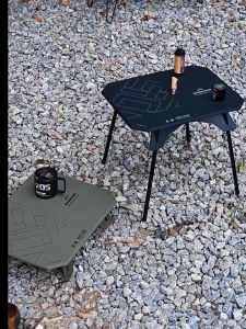 CampBoost SHINETRIP 05 Mini Tactical Camping Table Meja Camping Folding Table IGT Table Camping Meja lipat Coffee Table