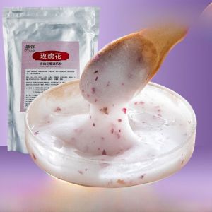 Rose Petal Crystal Soft Film Powder Hydrating Moisturizing Skin Translucent Herb Mask Deep Cleansing Nourishing Brightening